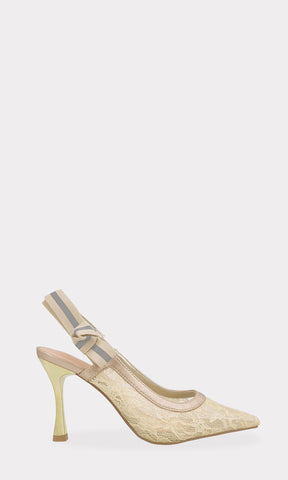 WILLOW ZAPATILLAS SLINGBACK DE PUNTA CERRADA POINTY CON STRAP DELGADO EN TALON Y TACON DE AGUJA PARA MUJER